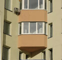 Остекление балкона в ЖК Лико-град. Для крепления конструкций использованы специальные рамные анкера 10*202 мм.