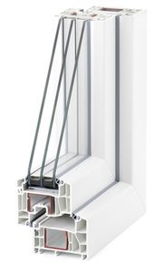 Профильная система Rehau Euro-Design 86 Оконный профиль Rehau Euro-Design 86
